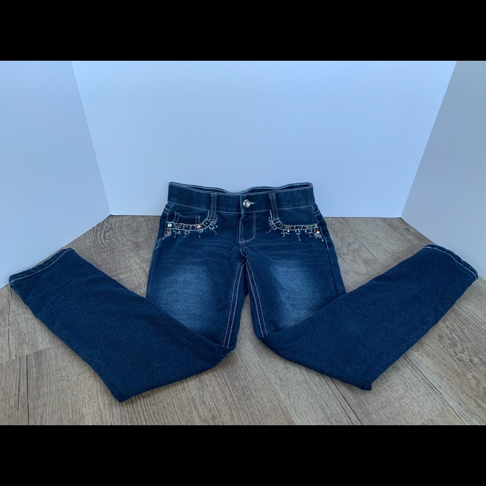 Super Cute Jeggings with Jewel Accents